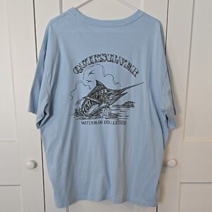 Quiksilver Waterman Collection Tee in Light Gray
